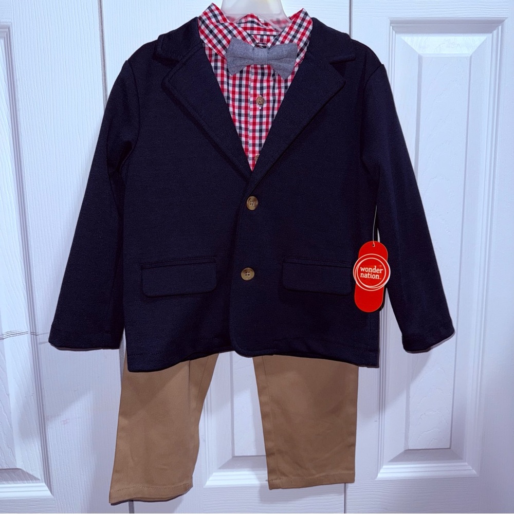 🎄 Wonder Nation Dressy Outfit Set Size 3T